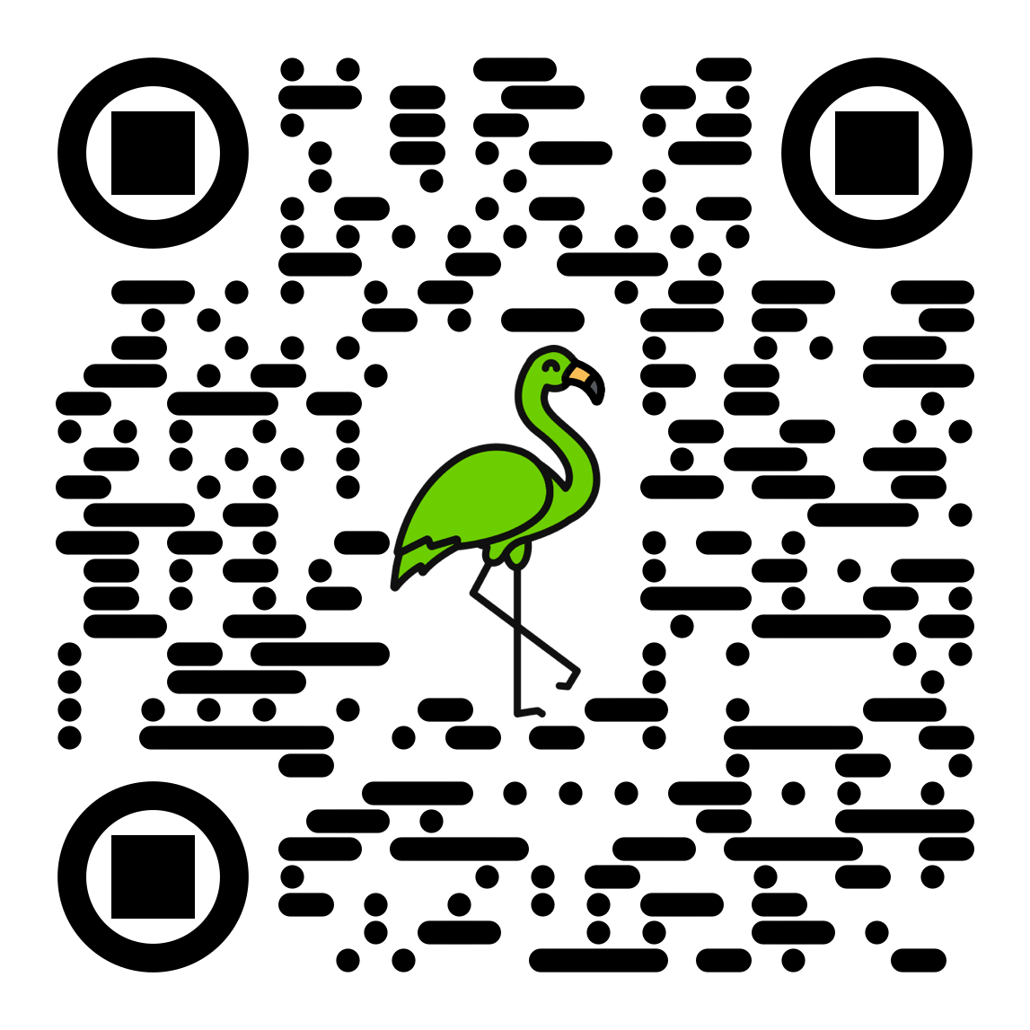 QR Code for greenflamingo.app